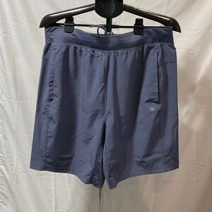 Gaiam Men's Slate Blue Athletic Shorts.  Never worn.